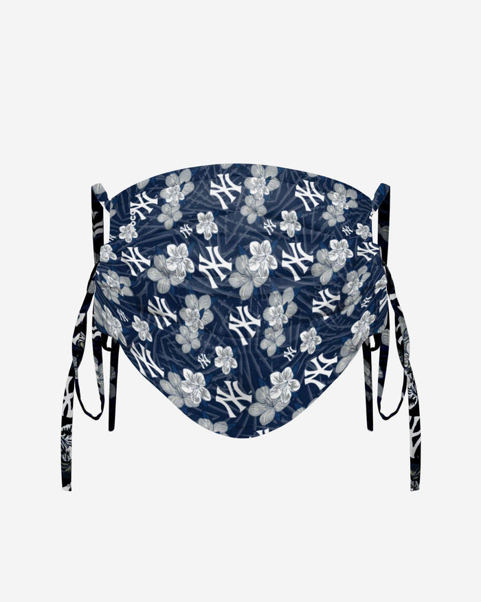 New York Yankees Hibiscus Tie-Back Face Cover FOCO - FOCO.com