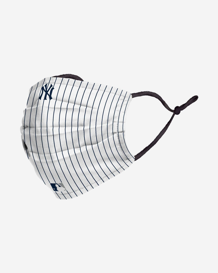 New York Yankees On-Field Gameday Pinstripe Adjustable Face Cover FOCO - FOCO.com