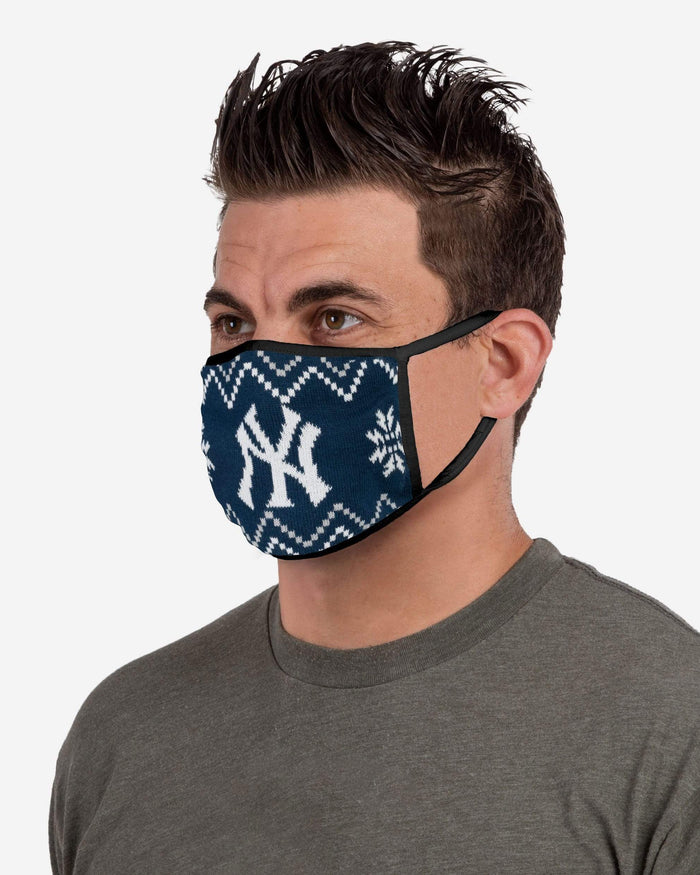 New York Yankees Knit 2 Pack Face Cover FOCO - FOCO.com