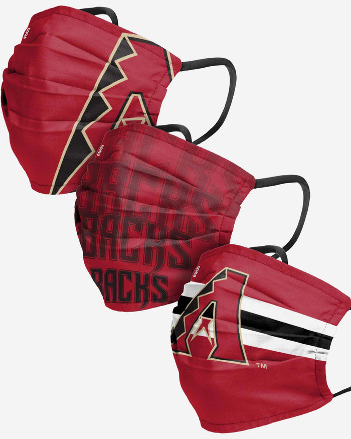 Arizona Diamondbacks Matchday 3 Pack Face Cover FOCO - FOCO.com