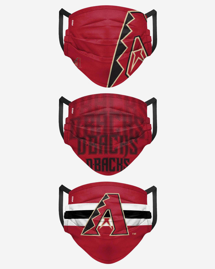 Arizona Diamondbacks Matchday 3 Pack Face Cover FOCO - FOCO.com