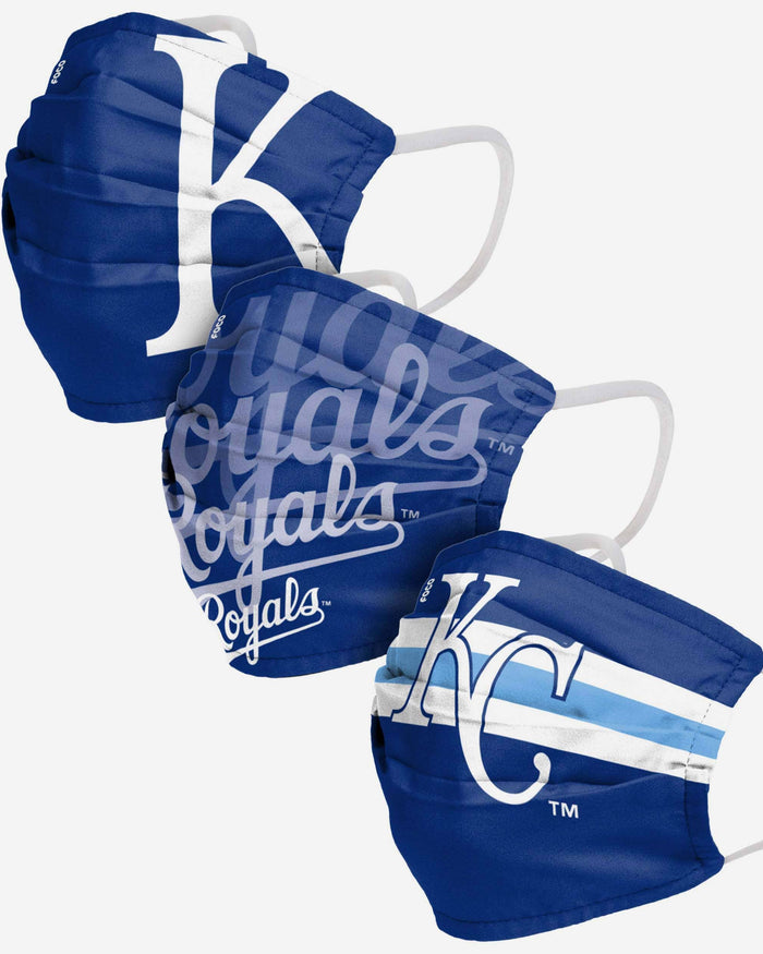 Kansas City Royals Matchday 3 Pack Face Cover FOCO - FOCO.com