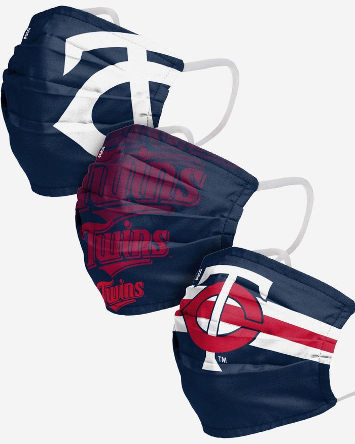 Minnesota Twins Matchday 3 Pack Face Cover FOCO - FOCO.com