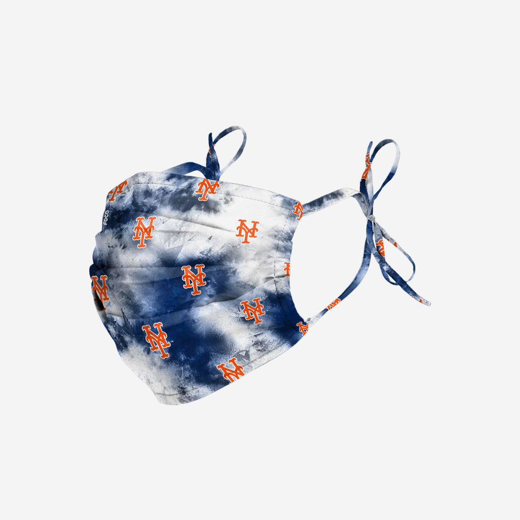 New York Mets Tie-Dye Tie-Back Face Cover FOCO - FOCO.com