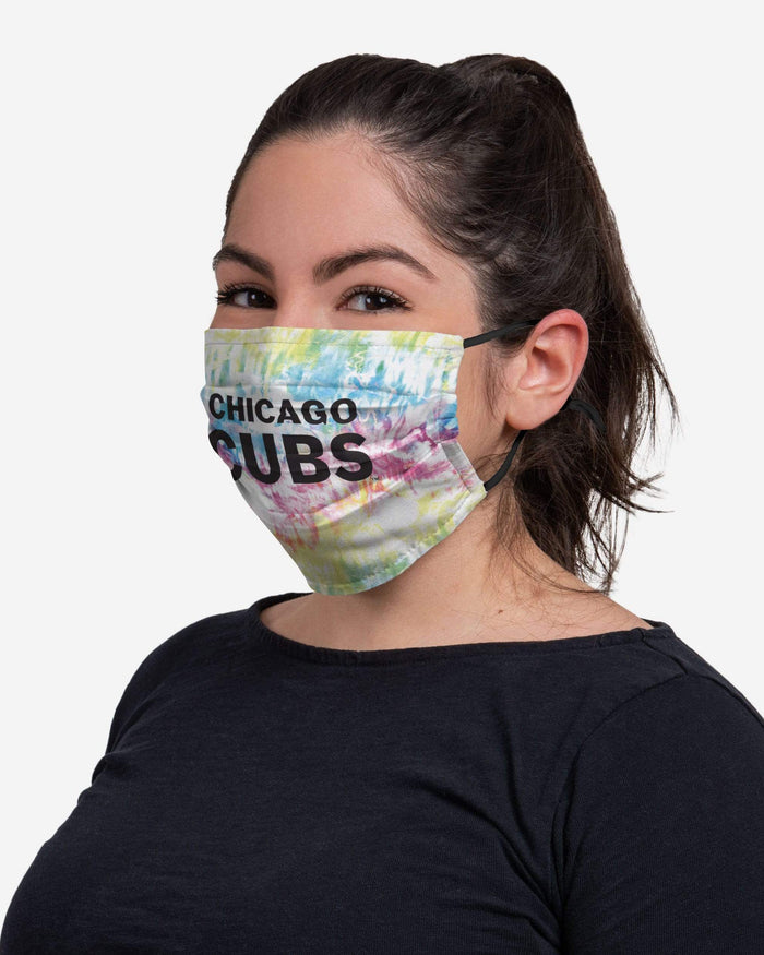 Chicago Cubs Neon Floral 3 Pack Face Cover FOCO - FOCO.com