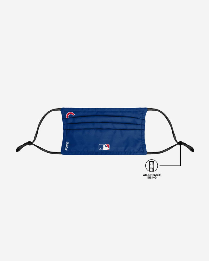 Chicago Cubs On-Field Gameday Adjustable Face Cover FOCO - FOCO.com