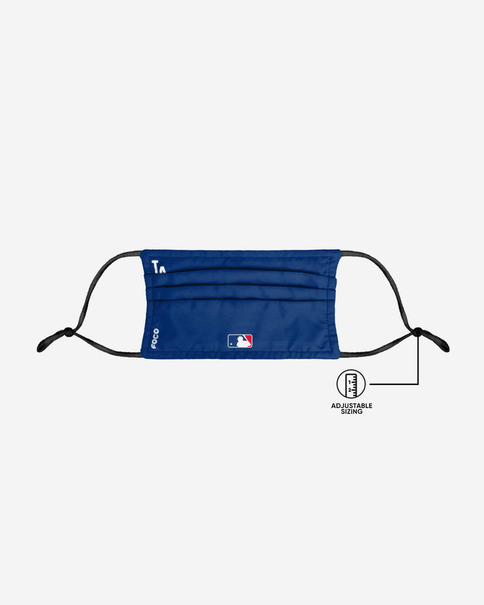 Los Angeles Dodgers On-Field Gameday Adjustable Face Cover FOCO - FOCO.com