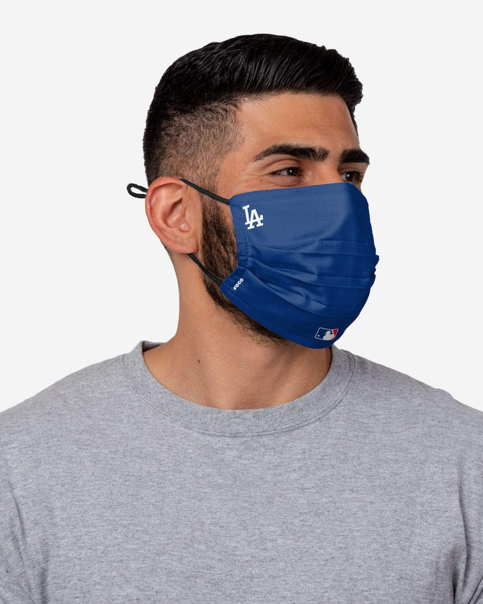 Los Angeles Dodgers On-Field Gameday Adjustable Face Cover FOCO - FOCO.com