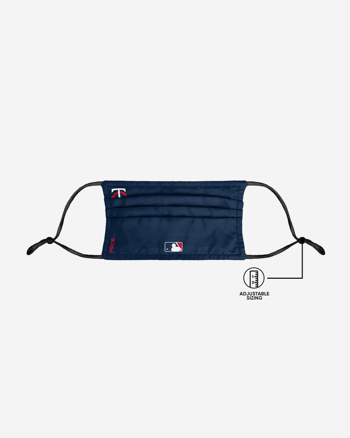 Minnesota Twins On-Field Gameday Adjustable Face Cover FOCO - FOCO.com