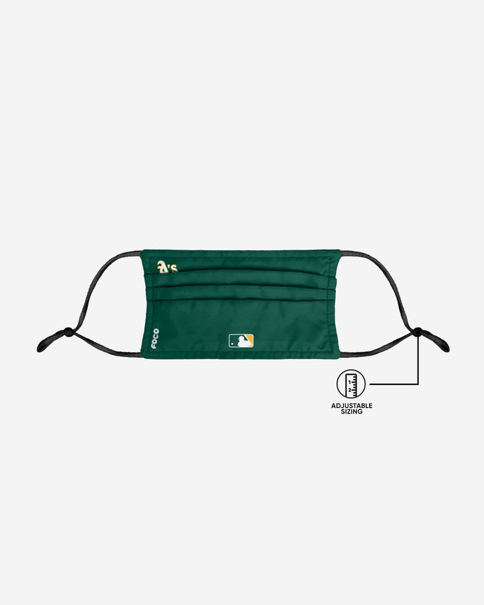 Oakland Athletics On-Field Gameday Adjustable Face Cover FOCO - FOCO.com