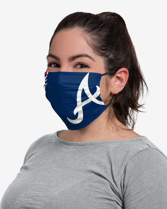 Atlanta Braves Big Logo Gameday Face Cover FOCO - FOCO.com