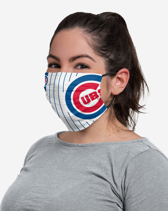 Chicago Cubs Big Logo Gameday Face Cover FOCO - FOCO.com