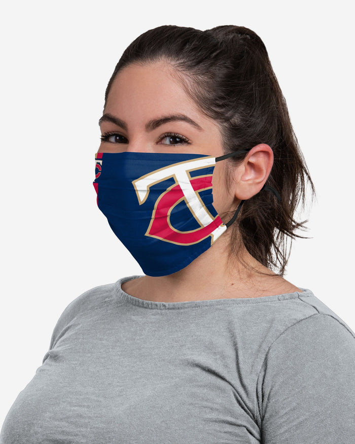 Minnesota Twins Big Logo Gameday Face Cover FOCO - FOCO.com