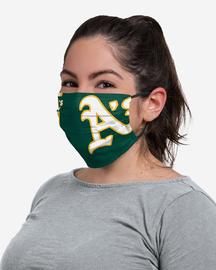 Oakland Athletics Big Logo Gameday Face Cover FOCO - FOCO.com