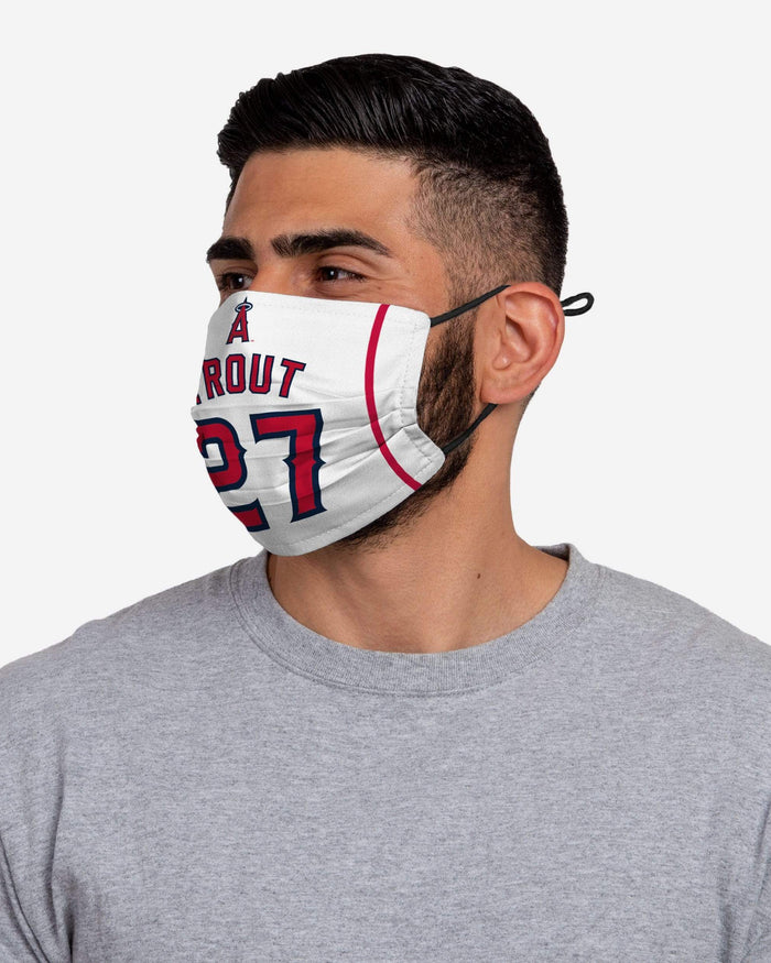 Mike Trout Los Angeles Angels Adjustable Face Cover FOCO - FOCO.com