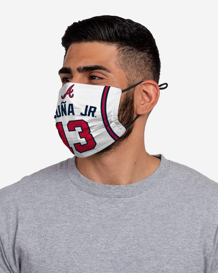 Ronald Acuna Jr Atlanta Braves Adjustable Face Cover FOCO - FOCO.com