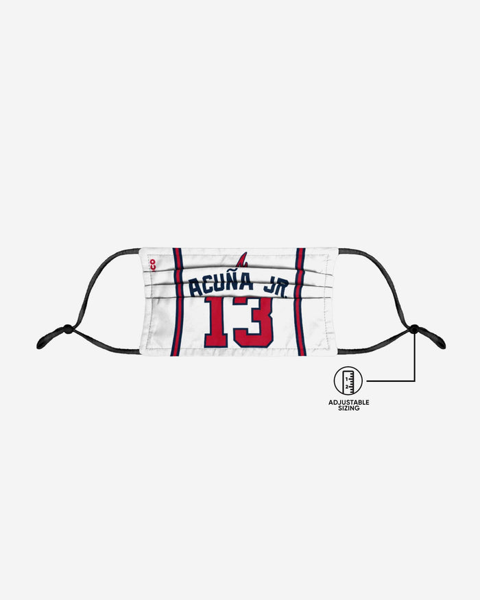 Ronald Acuna Jr Atlanta Braves Adjustable Face Cover FOCO - FOCO.com