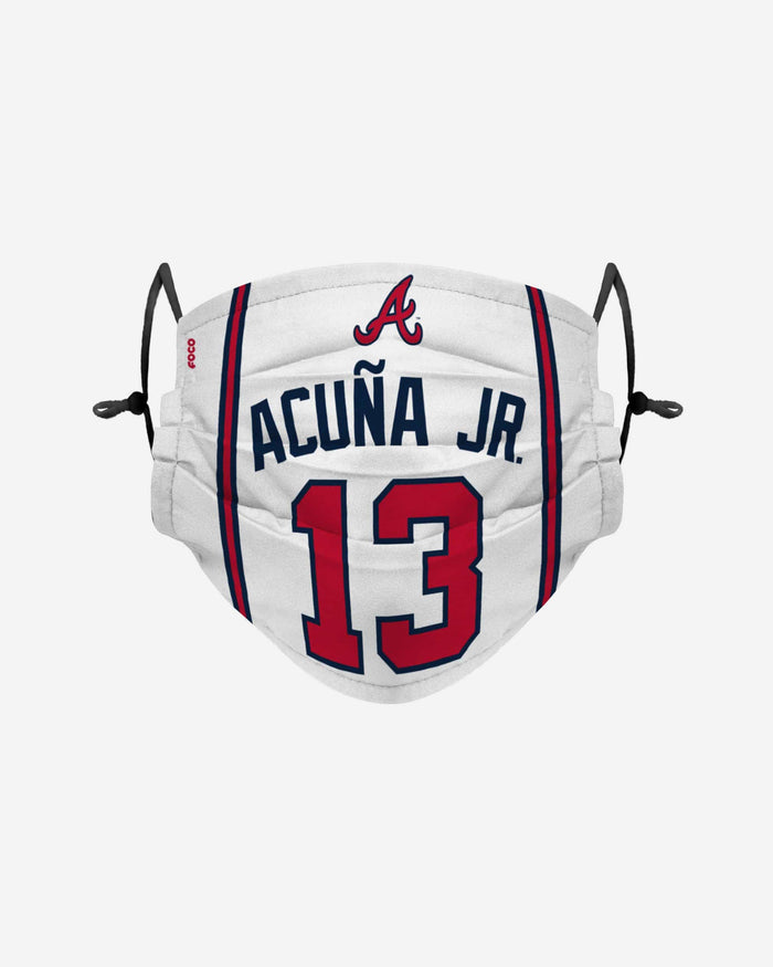 Ronald Acuna Jr Atlanta Braves Adjustable Face Cover FOCO - FOCO.com