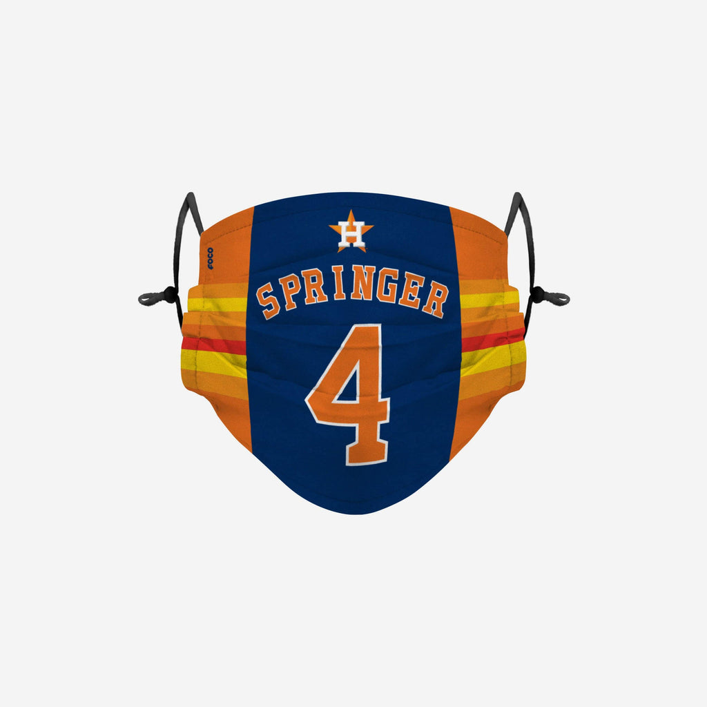 George Springer Houston Astros Adjustable Face Cover FOCO - FOCO.com