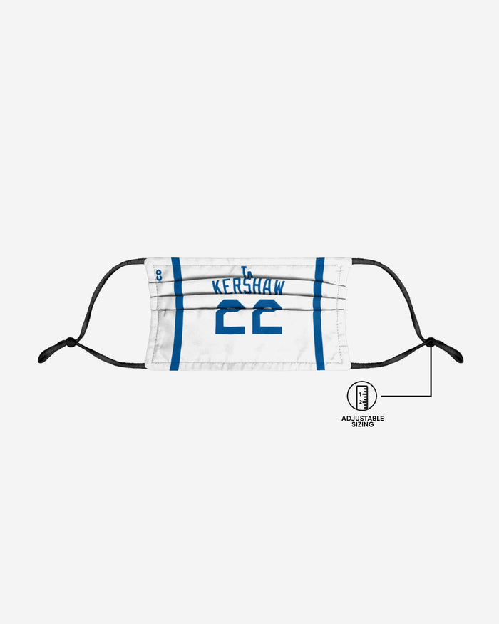 Clayton Kershaw Los Angeles Dodgers Adjustable Face Cover FOCO - FOCO.com