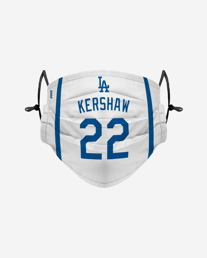 Clayton Kershaw Los Angeles Dodgers Adjustable Face Cover FOCO - FOCO.com