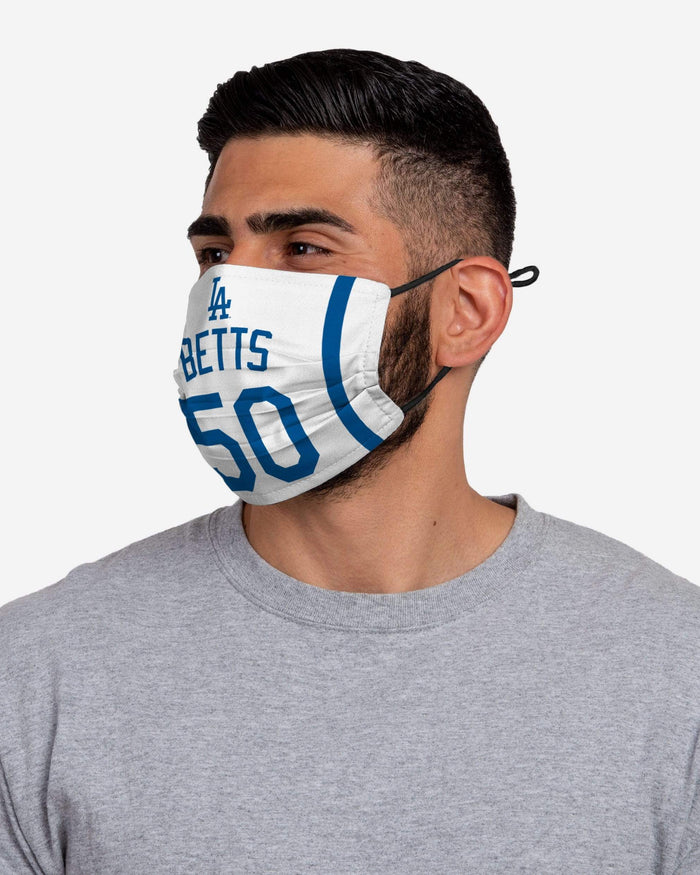 Mookie Betts Los Angeles Dodgers Adjustable Face Cover FOCO - FOCO.com