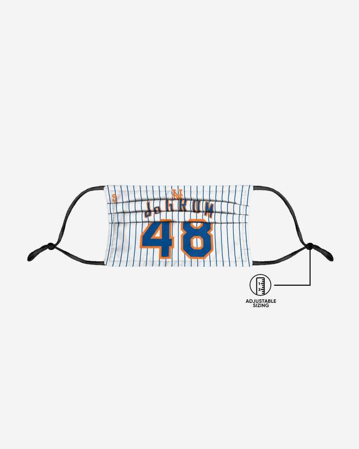 Jacob deGrom New York Mets Adjustable Face Cover FOCO - FOCO.com