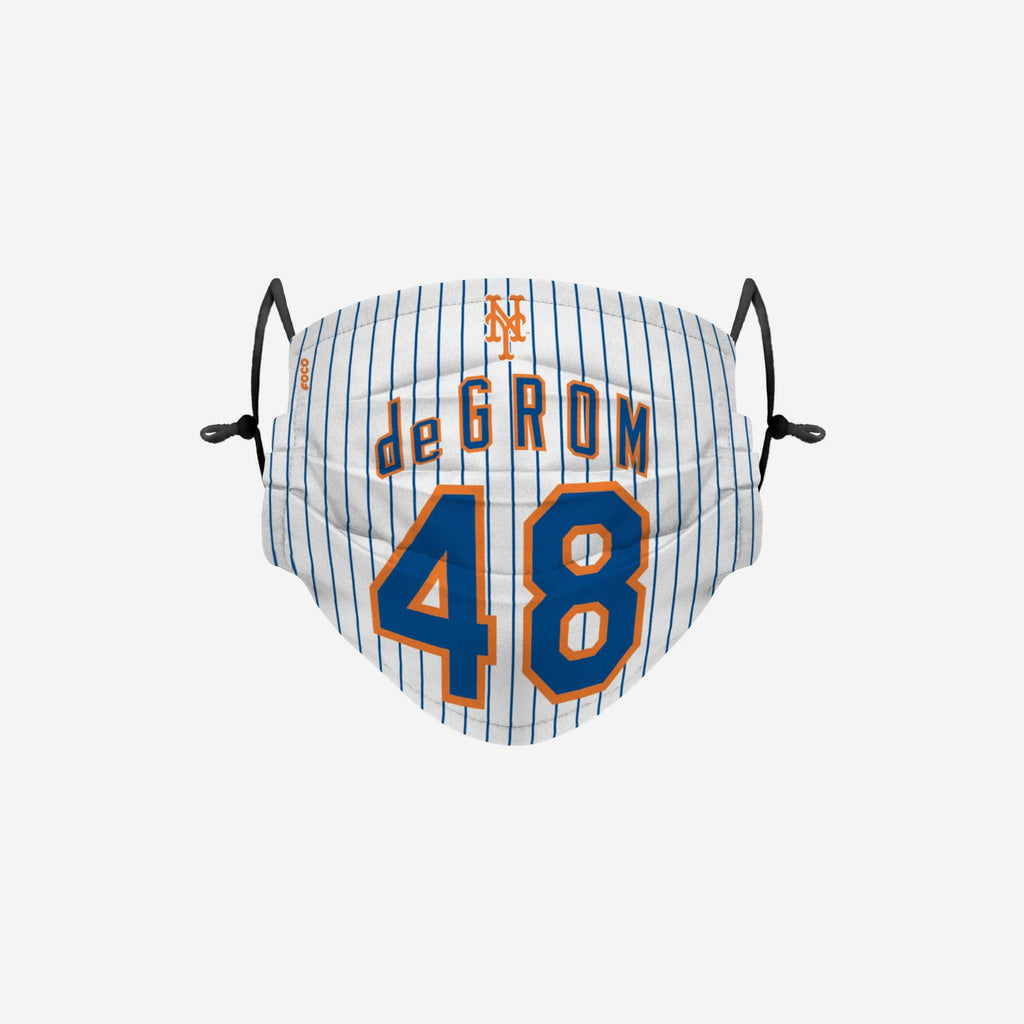 Jacob deGrom New York Mets Adjustable Face Cover FOCO - FOCO.com