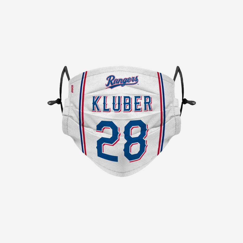 Corey Kluber Texas Rangers Adjustable Face Cover FOCO - FOCO.com