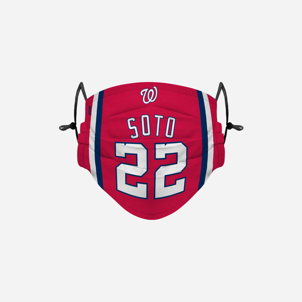 Juan Soto Washington Nationals Adjustable Face Cover FOCO - FOCO.com