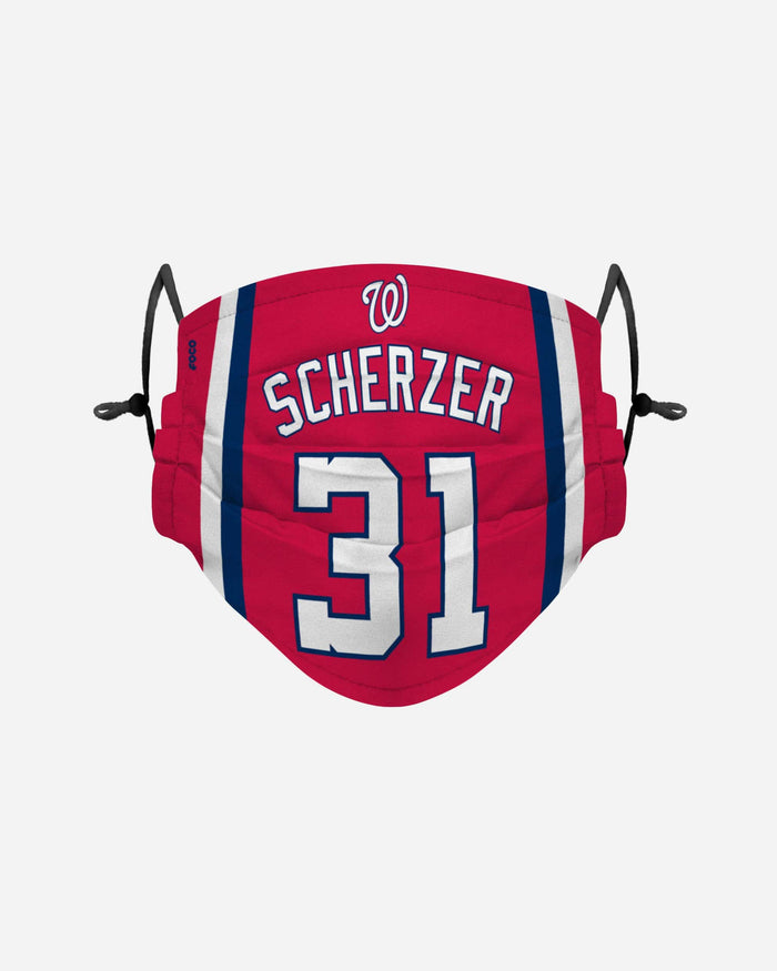 Max Scherzer Washington Nationals Adjustable Face Cover FOCO - FOCO.com