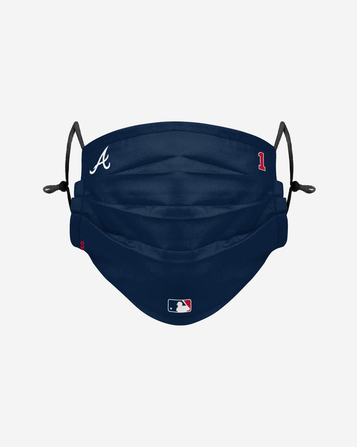 Ozzie Albies Atlanta Braves On-Field Gameday Adjustable Face Cover FOCO - FOCO.com