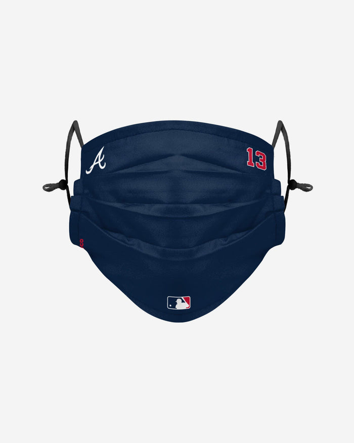 Ronald Acuna Jr Atlanta Braves On-Field Gameday Adjustable Face Cover FOCO - FOCO.com