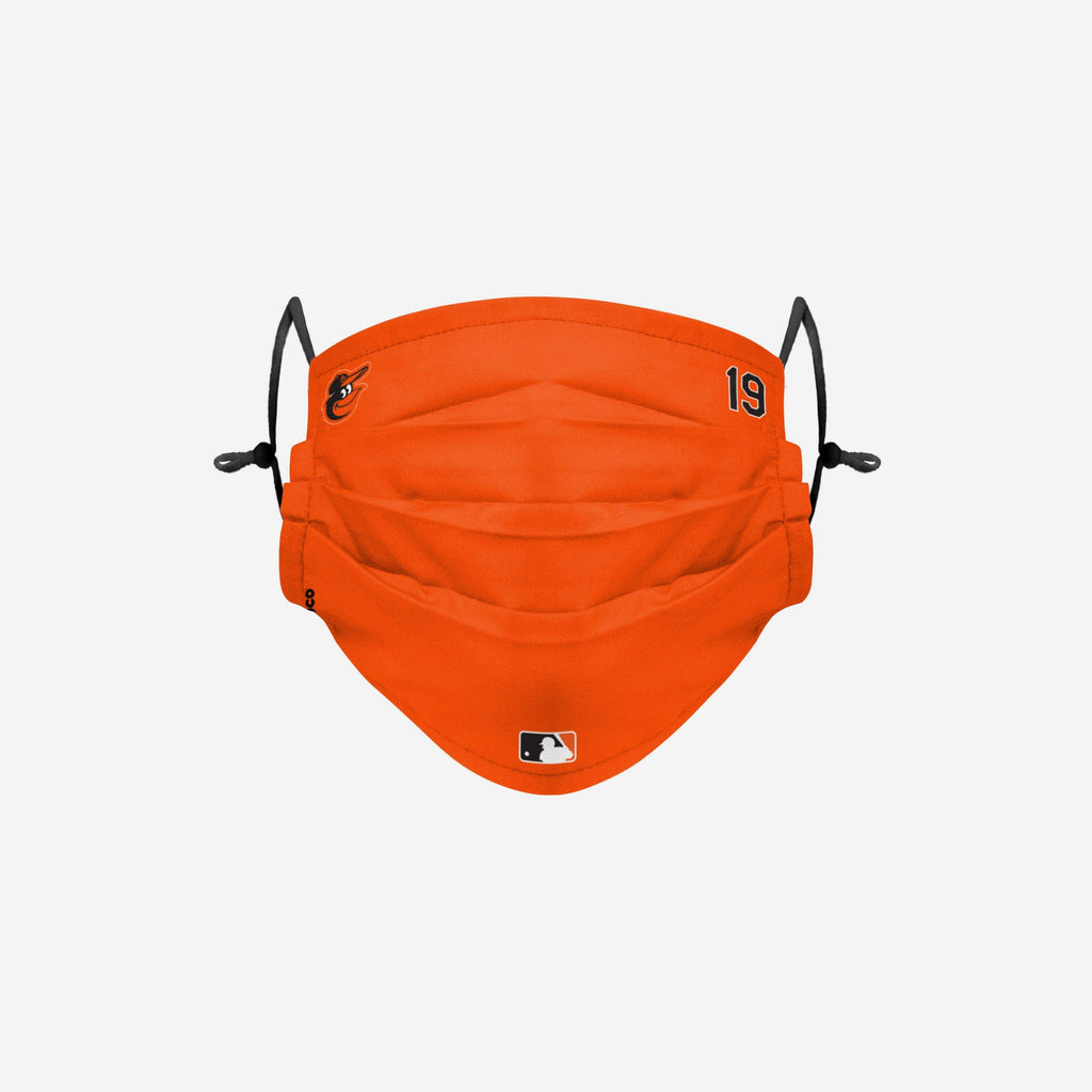 Chris Davis Baltimore Orioles On-Field Gameday Adjustable Face Cover FOCO - FOCO.com