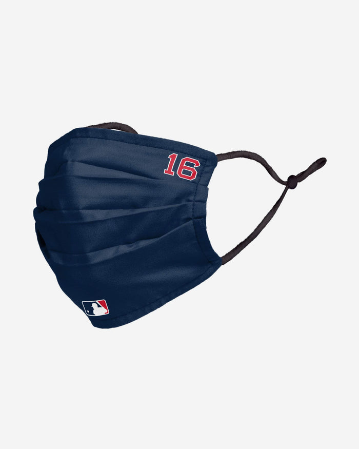 Andrew Benintendi Boston Red Sox On-Field Gameday Adjustable Face Cover FOCO - FOCO.com