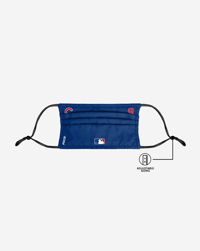 Javier Baez Chicago Cubs On-Field Gameday Adjustable Face Cover FOCO - FOCO.com