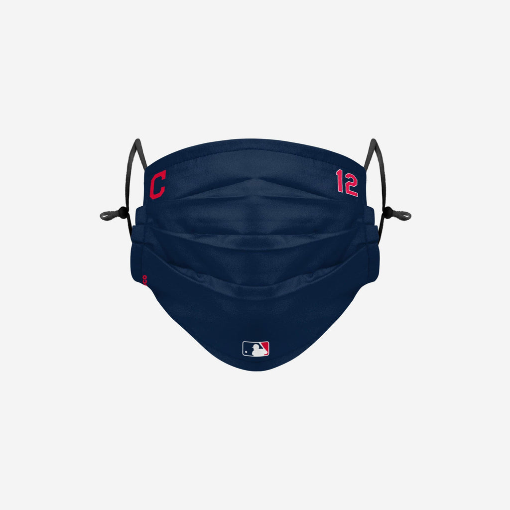 Francisco Lindor Cleveland Guardians On-Field Gameday Adjustable Face Cover FOCO - FOCO.com