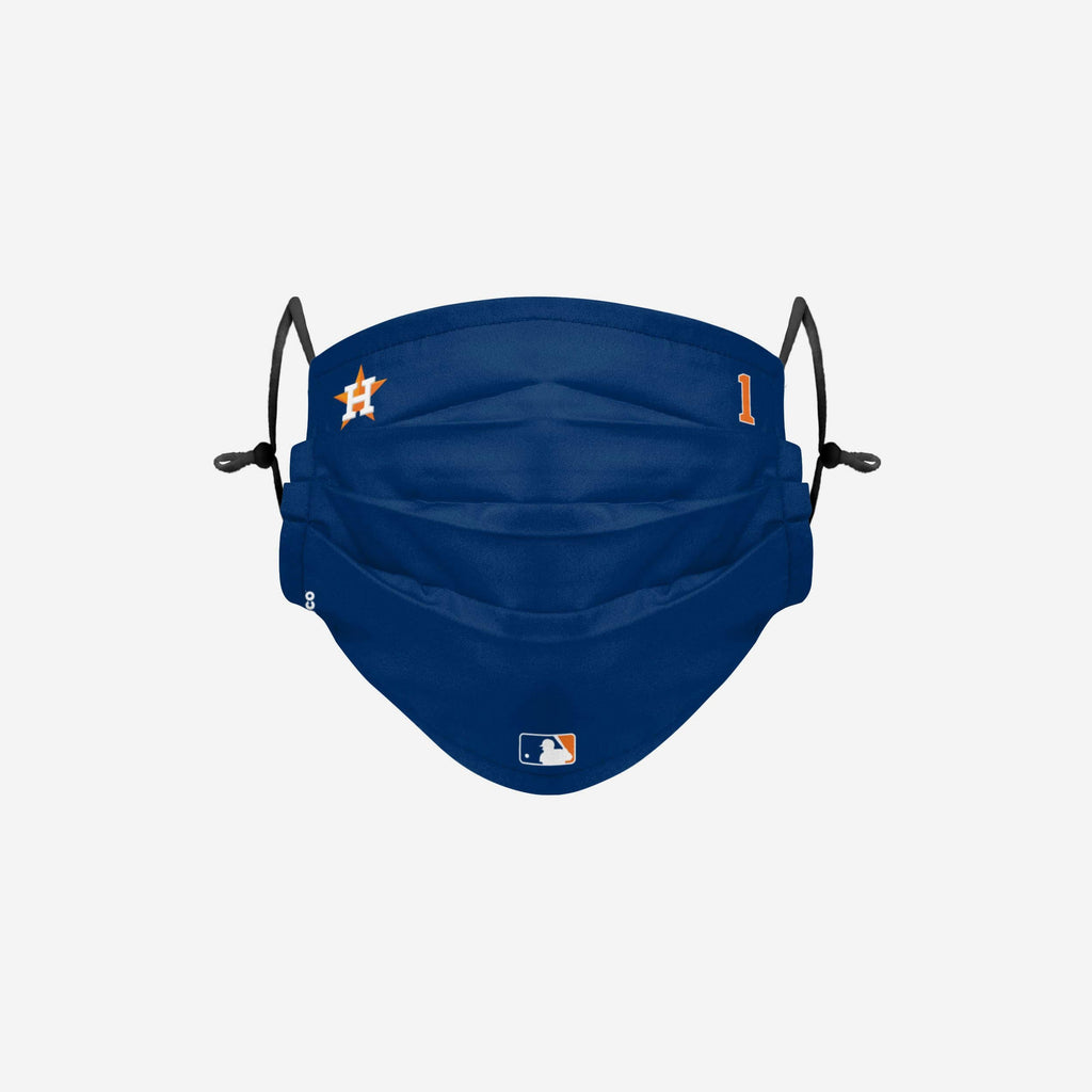 Carlos Correa Houston Astros On-Field Gameday Adjustable Face Cover FOCO - FOCO.com