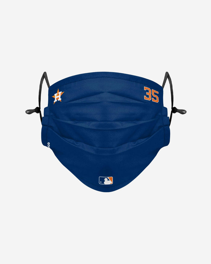 Justin Verlander Houston Astros On-Field Gameday Adjustable Face Cover FOCO - FOCO.com