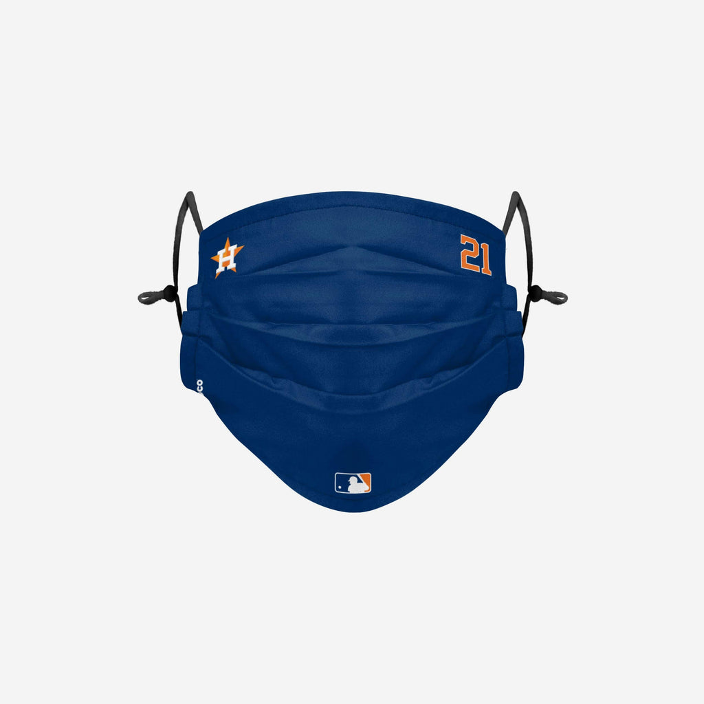 Zack Greinke Houston Astros On-Field Gameday Adjustable Face Cover FOCO - FOCO.com