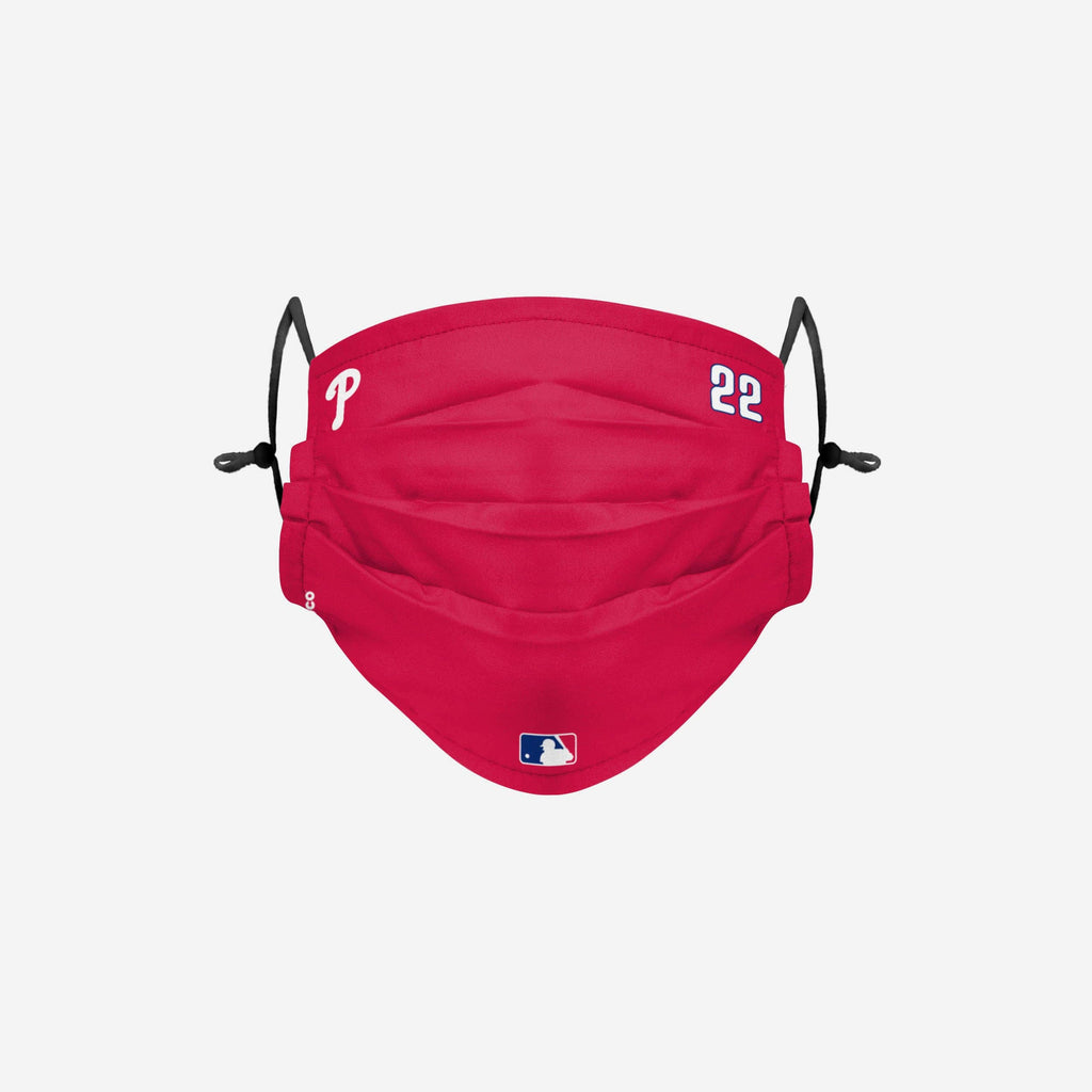 Andrew McCutchen Philadelphia Phillies On-Field Gameday Adjustable Face Cover FOCO - FOCO.com