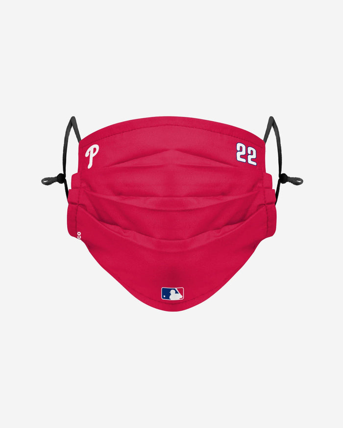 Andrew McCutchen Philadelphia Phillies On-Field Gameday Adjustable Face Cover FOCO - FOCO.com