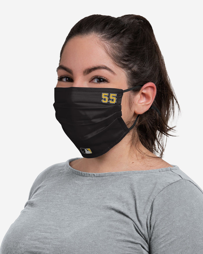 Josh Bell Pittsburgh Pirates On-Field Gameday Adjustable Face Cover FOCO - FOCO.com