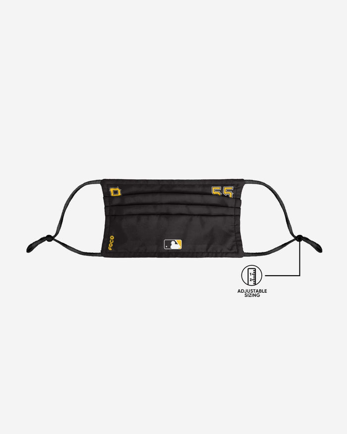 Josh Bell Pittsburgh Pirates On-Field Gameday Adjustable Face Cover FOCO - FOCO.com
