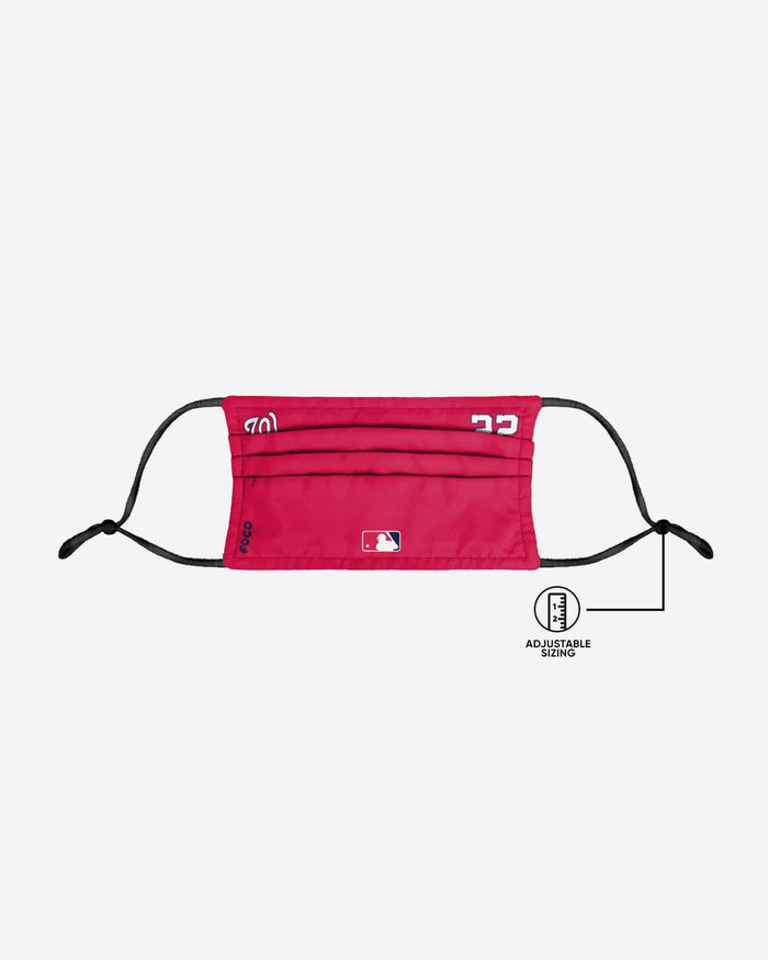 Juan Soto Washington Nationals On-Field Gameday Adjustable Face Cover FOCO - FOCO.com