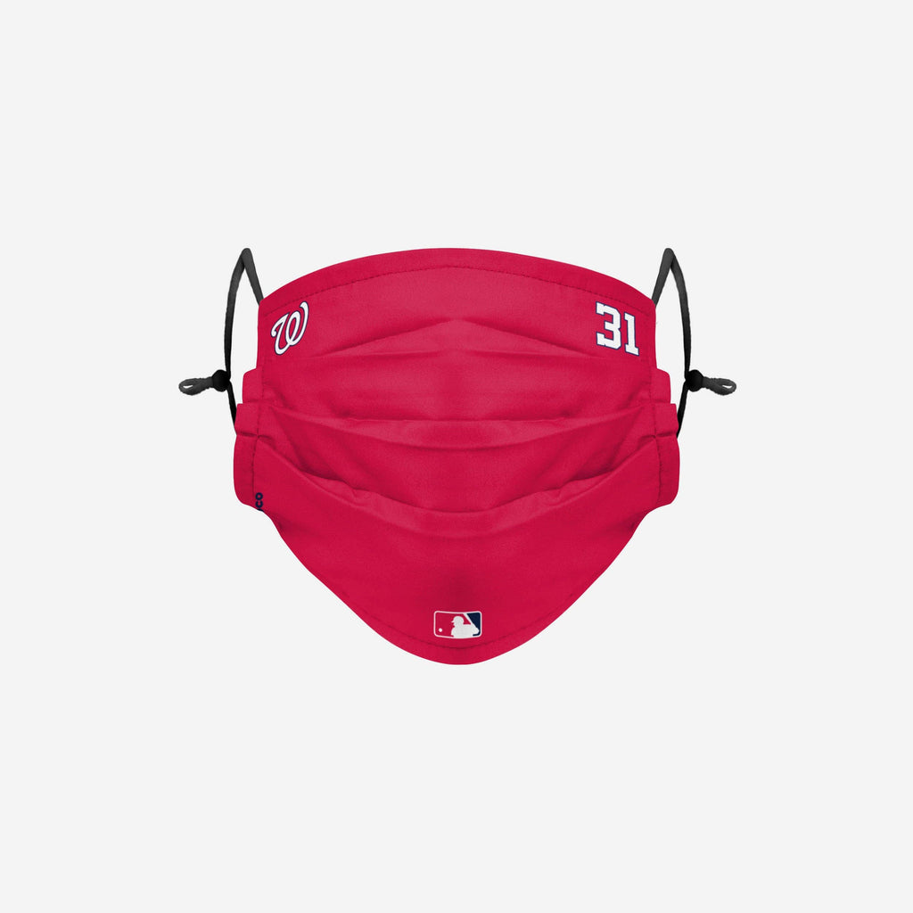 Max Scherzer Washington Nationals On-Field Gameday Adjustable Face Cover FOCO - FOCO.com