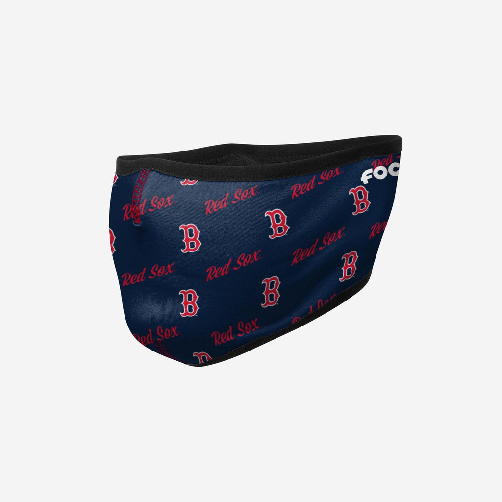 Boston Red Sox Repeat Script Earband Face Cover FOCO - FOCO.com