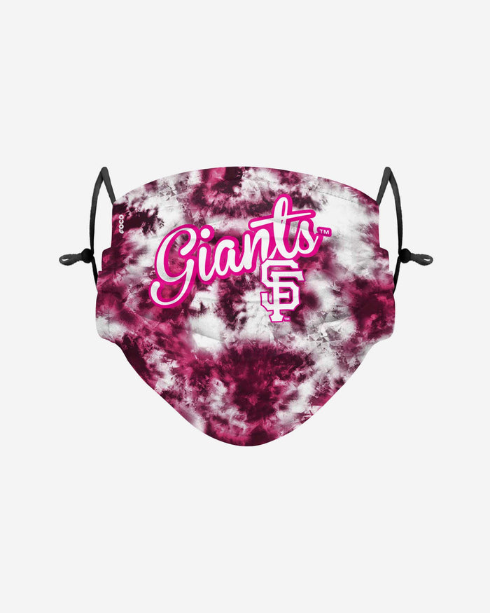 San Francisco Giants Pink Tie-Dye Adjustable Face Cover FOCO - FOCO.com