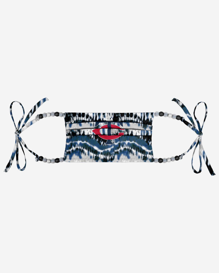 Minnesota Twins Tie-Dye Beaded Tie-Back Face Cover FOCO - FOCO.com