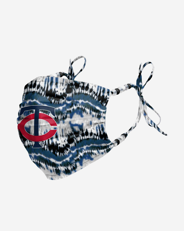 Minnesota Twins Tie-Dye Beaded Tie-Back Face Cover FOCO - FOCO.com